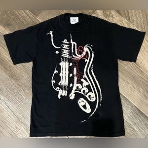 Official Fender Guitar the Rock And Roll Lifestyle,  Black, S/S T-Shirt, Men’s M